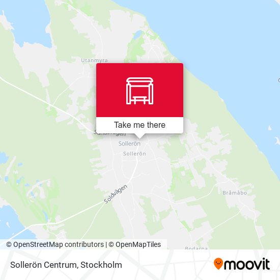 Sollerön Centrum map