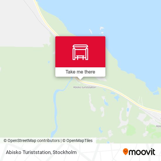 Abisko Turiststation map