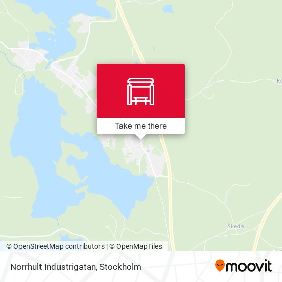 Norrhult Industrigatan map