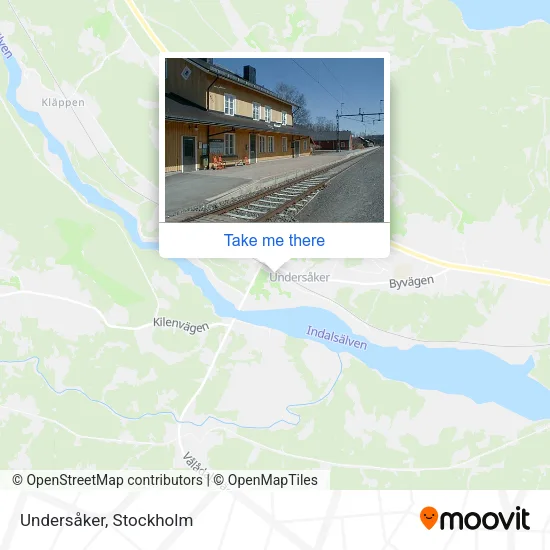 Undersåker map