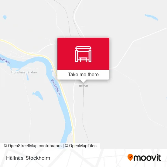Hällnäs map