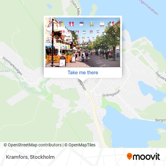 Kramfors map