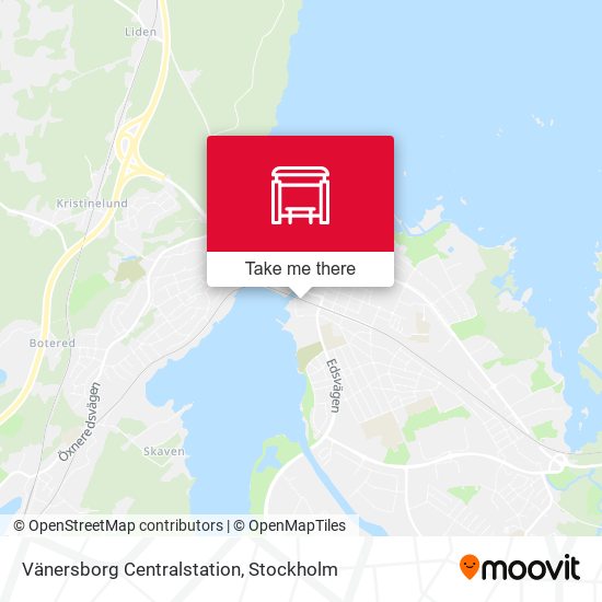 Vänersborg Centralstation map