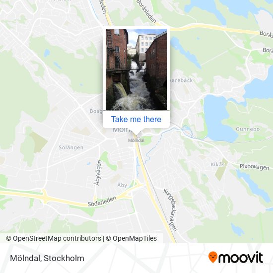 Mölndal map