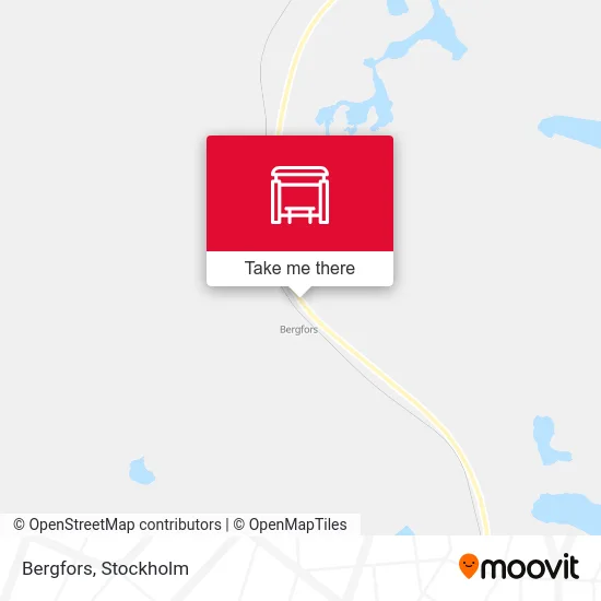 Bergfors map