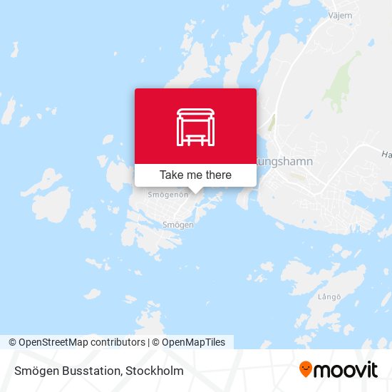 Smögen Busstation map