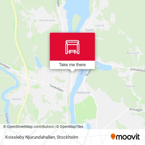 Kvissleby Njurundahallen map
