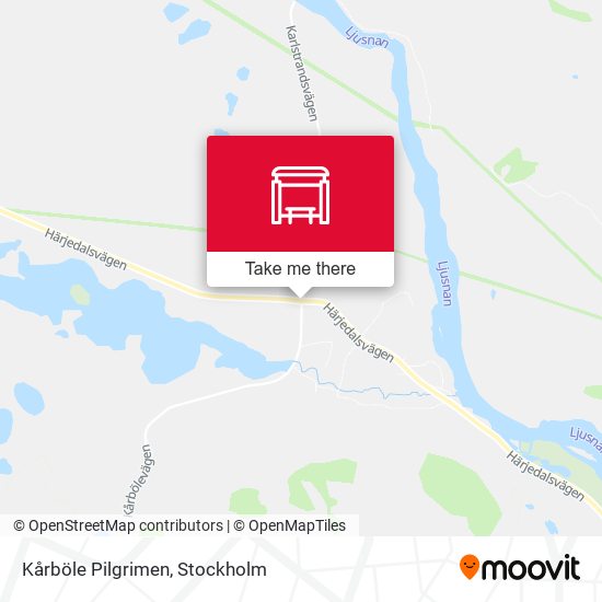 Kårböle Pilgrimen map