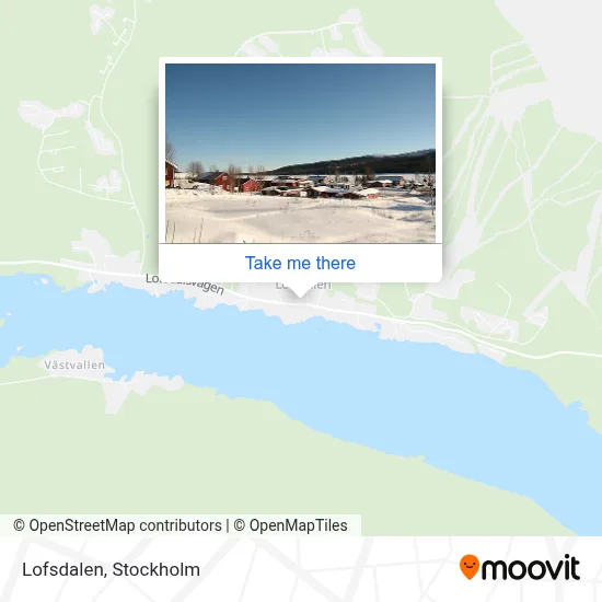 Lofsdalen map