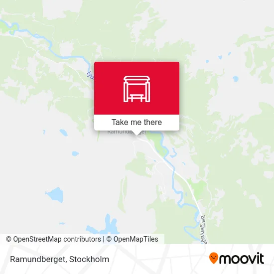Ramundberget map