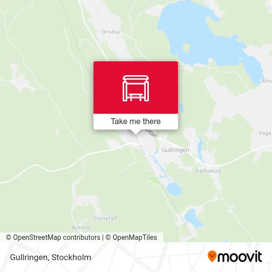 Gullringen map