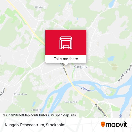 Kungälv Resecentrum map