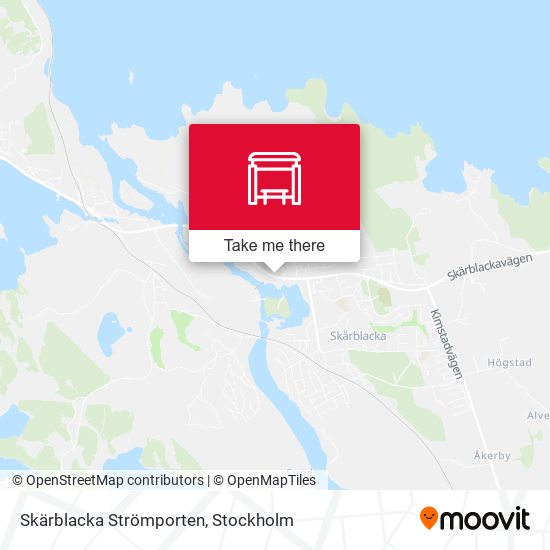 Skärblacka Strömporten map