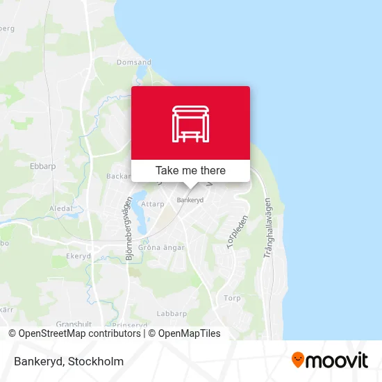 Bankeryd map
