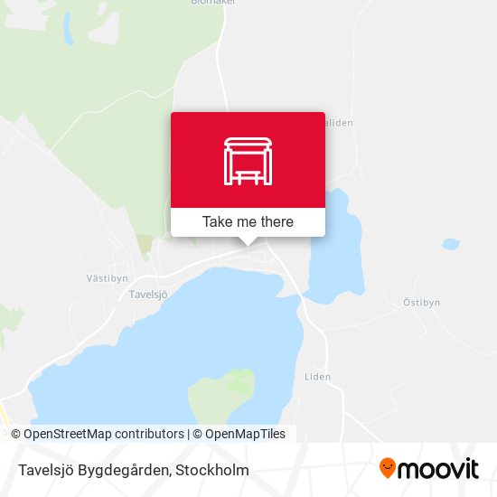 Tavelsjö Bygdegården map
