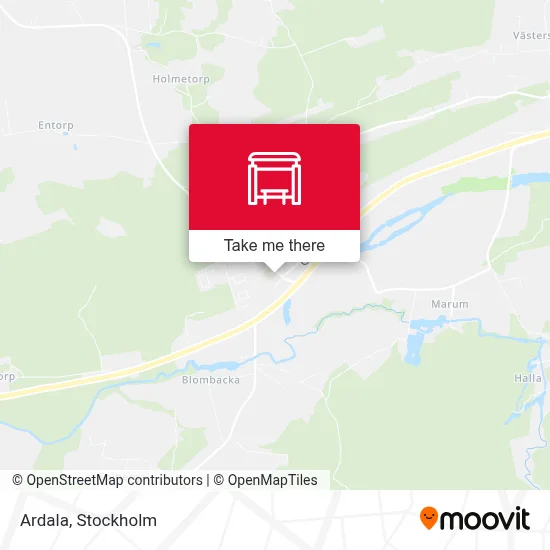 Ardala map