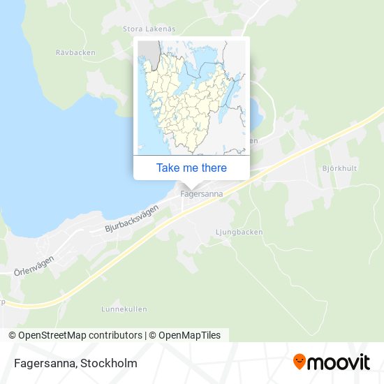 Fagersanna map