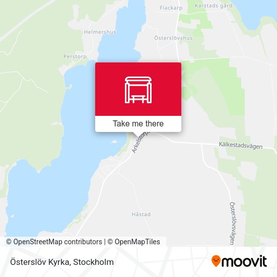 Österslöv Kyrka map