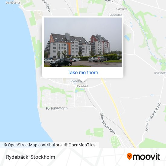 Rydebäck map