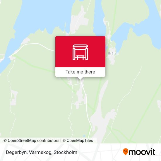 Degerbyn, Värmskog map