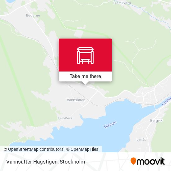 Vannsätter Hagstigen map