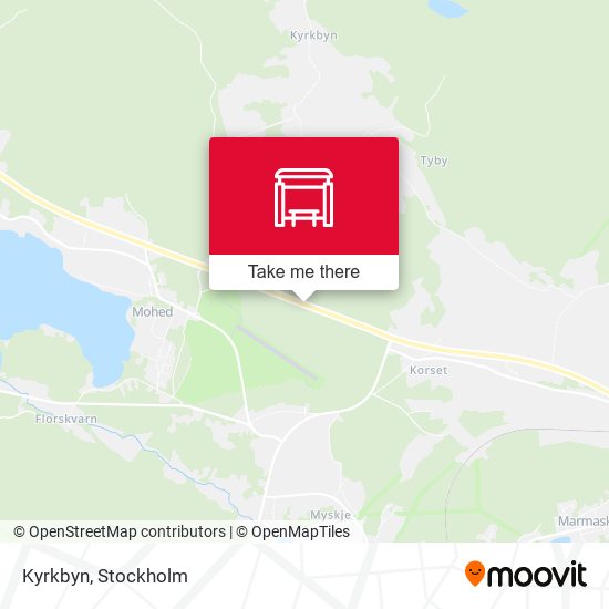 Kyrkbyn map