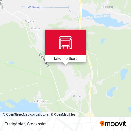 Trädgården map