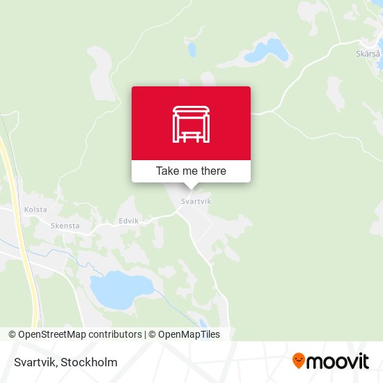 Svartvik map