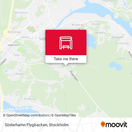 Söderhamn Flygbacken map