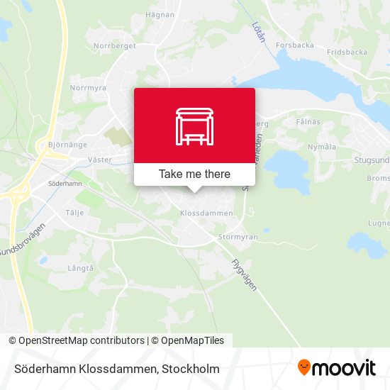 Söderhamn Klossdammen map