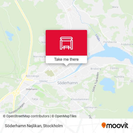 Söderhamn Nejlikan map
