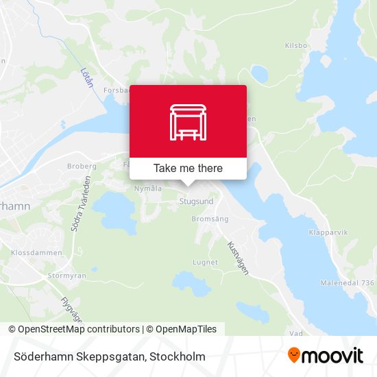 Söderhamn Skeppsgatan map