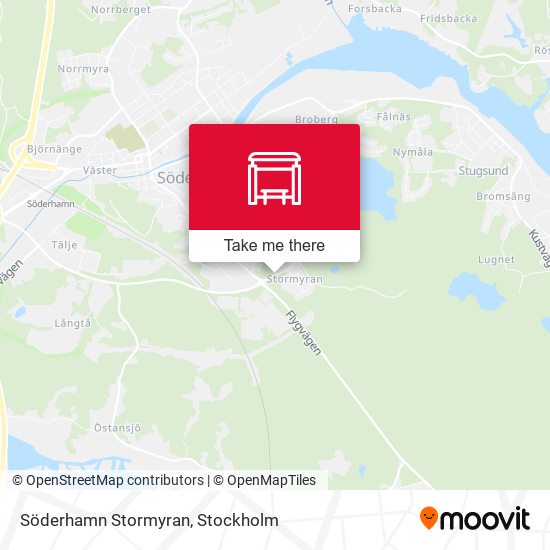 Söderhamn Stormyran map