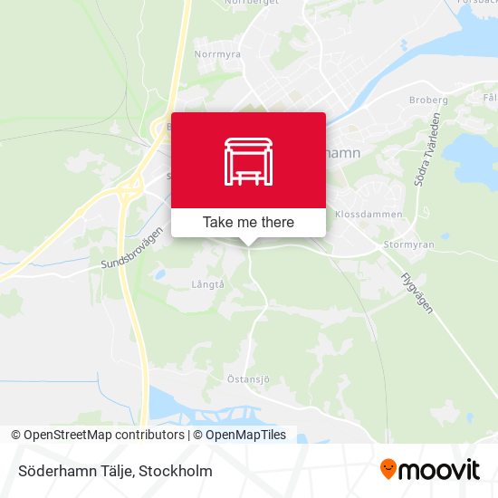 Söderhamn Tälje map