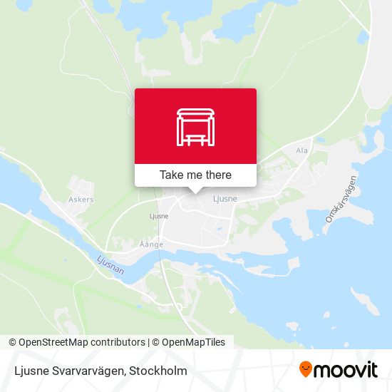 Ljusne Svarvarvägen map