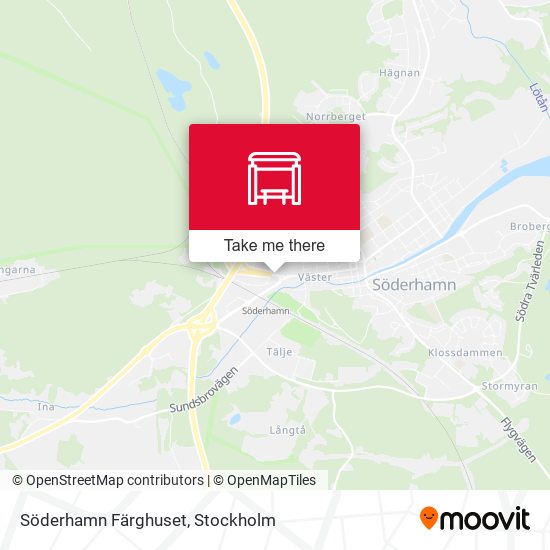 Söderhamn Färghuset map