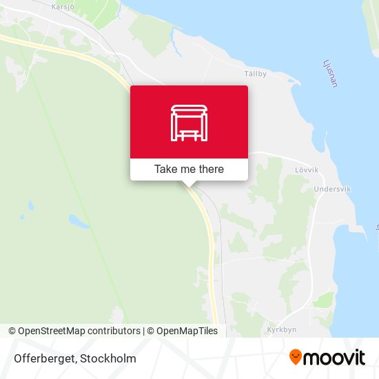 Offerberget map