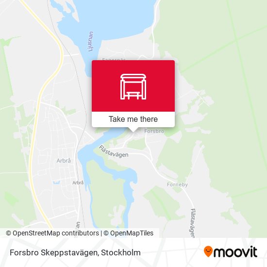 Forsbro Skeppstavägen map