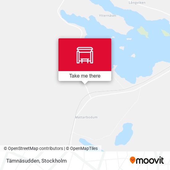 Tämnäsudden map
