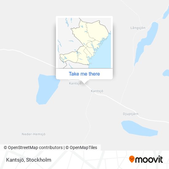 Kantsjö map