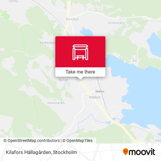 Kilafors Hällagården map
