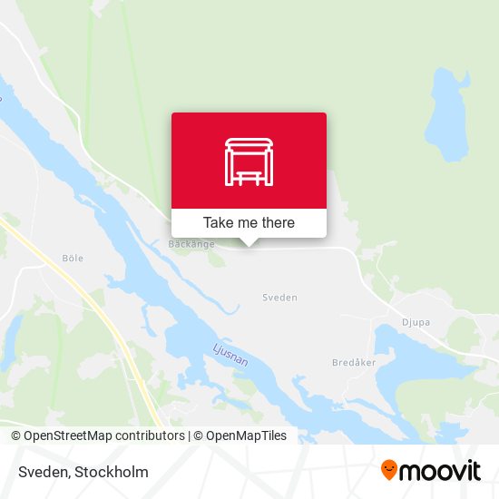 Sveden map