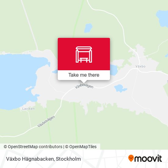 Växbo Hägnabacken map