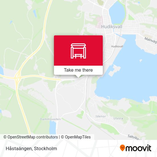 Håstaängen map