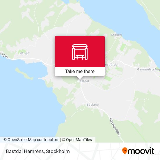 Bästdal Hamréns map