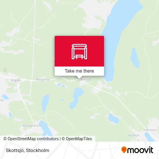 Skottsjö map