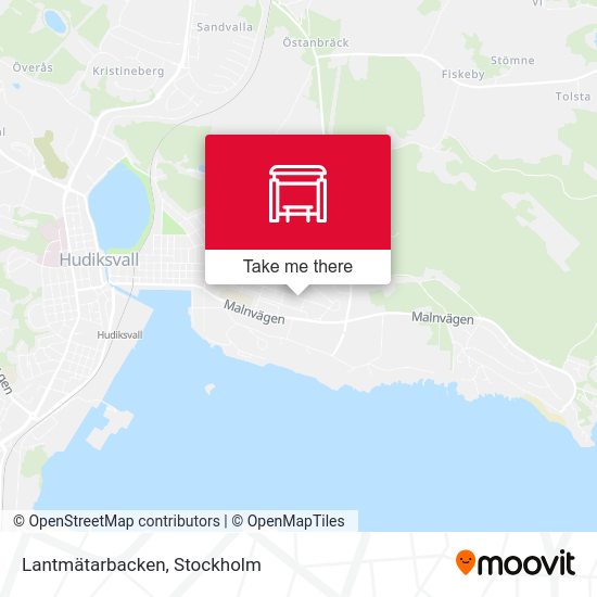 Lantmätarbacken map