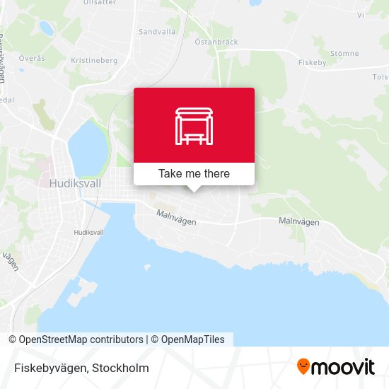 Fiskebyvägen map