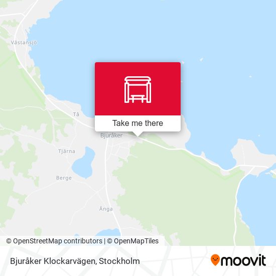 Bjuråker Klockarvägen map