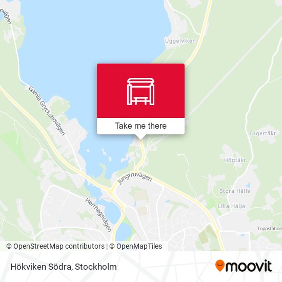 Hökviken Södra map